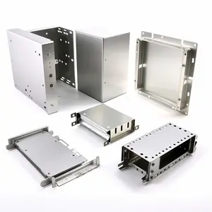 Shenzhen OEM precision parts aluminum sheet metal box electronic enclosures