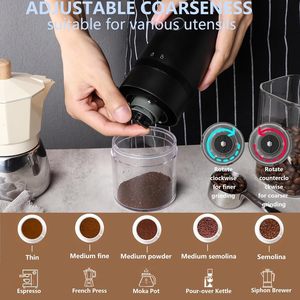 Mini <b>Automatic</b> Electric Drip <b>Coffee</b> Maker Portable USB New Design for Travel Car Household Use - Product Image 5