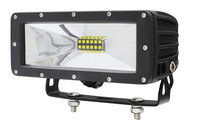 Barre lumineuse résistante du CE RoHS 12V 24V 13 pouces 120W 7 pouces 60w 5 "30W de barre lumineuse de LED d'excavatrice d'inondation