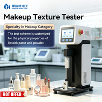 Testeur de texture de maquillage haute précision, testeur de dureté du rouge à lèvres, testeur de résistance de la poudre compacte pour les tests de propriétés physiques des cosmétiques
