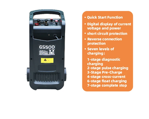 Cargador Portátil para Coche Eléctrico a Precio de Fábrica, 12V 24V, Encendedor Inteligente, Arrancador de Batería de Coche, Cargador Rápido - Product Image 4