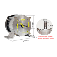 Ventilateurs et pompes industriels 350W 500W 650W 800W 850W 1000W 1200W 1500W 1800W Moteur électrique BLDC sans balais à aimant permanent