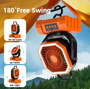 Ventilador Portátil Recargable USB F6S de 20000mAh para Camping, Oferta de <span class=keywords><strong>Verano</strong></span>, Enfriador de Aire, Ventilador <span class=keywords><strong>El</strong></span>éctrico de Mesa, Mini Ventilador - Product Image 4