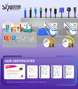Câble LAN SIPU à faible latence, transmission de haute qualité, 23AWG, 4 paires, SFTP, catégorie 6, cuivre sans oxygène, câble Cat6, 305m - Product Image 6