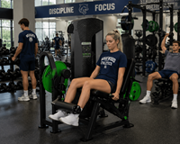Machine à extensions et flexions de jambes assises SK Legs avec résistance réglable, équipement de musculation pour salle de sport commerciale
