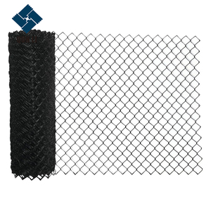 Großhandelspreis Verzinkter PVC-beschichteter Diamant-Eisendrahtgeflecht Sechseckiges Loch Anti-Kletter-Maschendrahtzaun Biegbar für Sportnutzung - Product Image 4