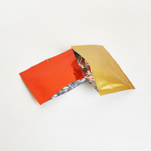 Sản phẩm mới nhiều màu đứng lên túi kim loại rào cản Nắp kéo dây kéo thực phẩm snack bao bì túi với treo lỗ - Product Image 4