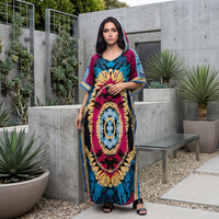 Robe longue africaine tendance à strass imprimée, grande taille, collection africaine, vente chaude