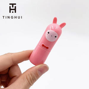 Vente en gros d'emballages de rouge à lèvres vides mignons - Tubes de baume à lèvres en forme d'animal de 3,5 g avec boîtes colorées - Product Image 5