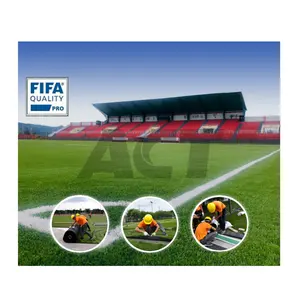 International grade soccer artificial grass manufacturer 12000Dtex synthetic soccer artificial turf