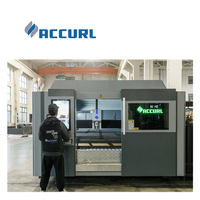 Machine de découpe laser à fibre CNC ACCURL, modèle réputé