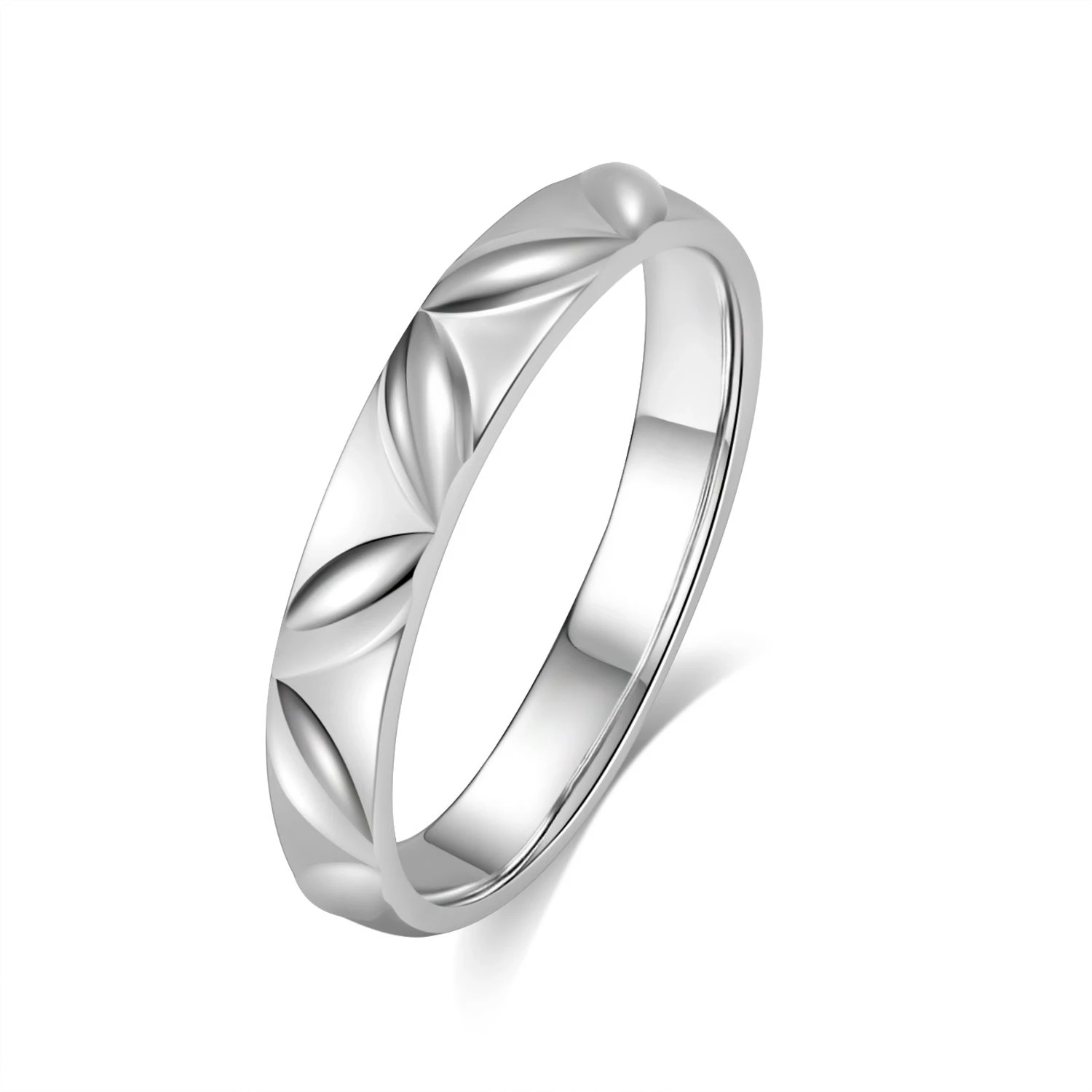 18K White Gold