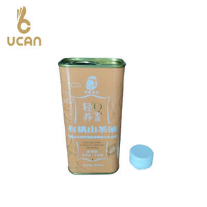 Contenitori metallici in banda stagnata quadrati da 500ml, piccoli barattoli <span class=keywords><strong>di</strong></span> latta vuoti per imballaggi alimentari/<span class=keywords><strong>olio</strong></span> per alimenti per bambini e conservazione dell'<span class=keywords><strong>olio</strong></span> d'<span class=keywords><strong>oliva</strong></span> - Product Image 5