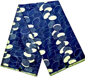 6 yarde Realwax Ankara Bazanridge africano tessuto stampato a cera in <span class=keywords><strong>Organza</strong></span> <span class=keywords><strong>di</strong></span> <span class=keywords><strong>cotone</strong></span> alto per abiti da festa popolari - Product Image 1