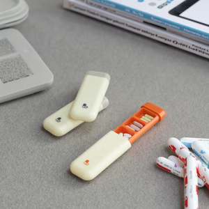 Boîte de rangement pour pilules et comprimés miniatures en gros, 3 compartiments, organiseur de voyage, petite boîte en PP - Product Image 2