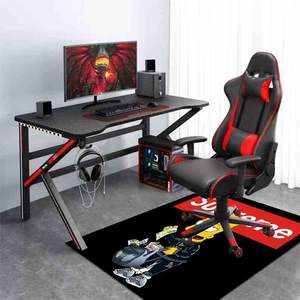 Symboles <span class=keywords><strong>de</strong></span> console <span class=keywords><strong>de</strong></span> <span class=keywords><strong>jeu</strong></span> Cartes Tapis <span class=keywords><strong>de</strong></span> <span class=keywords><strong>jeu</strong></span> Teen Kawaii Living Room Bedroom Anime Carpet Children's Aesthetic Room Decor Furry Mat - Product Image 2