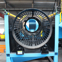 Usine de lavage d'or mobile à 98 % de taux de récupération, trommel à or portable en SUS304 pour l'extraction d'or alluvionnaire à petite échelle en rivière
