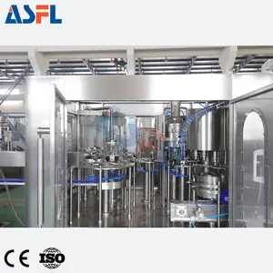 Equipo de máquina de llenado de agua de Soda carbonatada de máquina de refrescos Línea de producción de soda