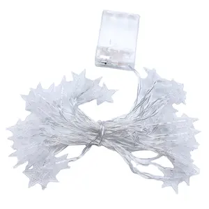 3M 20LED Star Shaped Battery Control Led Christmas String Light