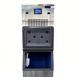 Máquina de Hielo en Escamas Comercial Automática de 150 kg con Almacenamiento de Alta Precisión para Mariscos y una Presentación Óptima - Product Image 2