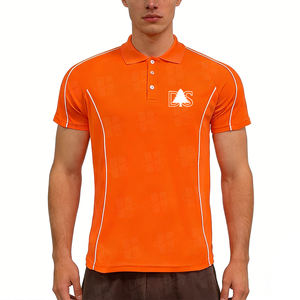 Chemises polo à manches courtes et raglan pour hommes, de haute qualité, personnalisées, broderie, séchage rapide, pour le sport, le golf, vente en gros - Product Image 3
