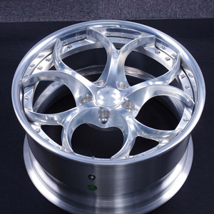 Jantes forgées pour voitures particulières SJ 18 19 20 24 pouces, trèfle à quatre feuilles, 5x112 X120 5x110, pour <span class=keywords><strong>Alfa</strong></span> <span class=keywords><strong>Romeo</strong></span> <span class=keywords><strong>Giulia</strong></span> Stelvio, Audi RS6, BMW - Product Image 3