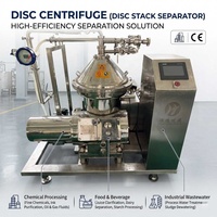 Machine de séparation huile-eau à disque en acier inoxydable pour la lanoline