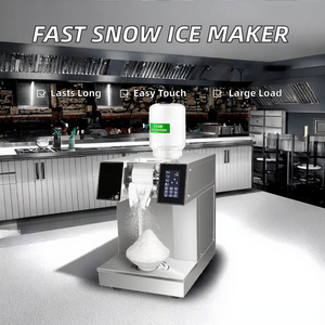 Máquina para Hacer Hielo en Escamas Fácil de Operar, 110-120V, Acero Inoxidable, Comercial, de Alta Capacidad, Eléctrica, para Leche y Jugos - Product Image 2