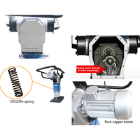 Compacteur vibrant conforme aux normes avec composant moteur central, prix compétitif du compacteur vibrant