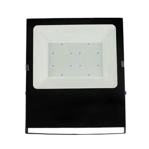 Außen weiß Schwarz IP-Schutzart IP65 IP66 Wasserdichtes schlankes Flutlicht 50Watt LED-Flutlicht