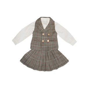 2019 autunno nuovo stile di vendita caldo di modo della maglia del pannello esterno dei bambini che coprono l'insieme del commercio all'ingrosso scherza i <span class=keywords><strong>vestiti</strong></span> della ragazza <span class=keywords><strong>per</strong></span> 2- 6 anni di età - Product Image 6