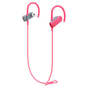 Audio Technica ATH SPORT50BT Auriculares inalámbricos Bluetooth intrauditivos IPX5 resistentes al agua con micrófono para uso deportivo - Product Image 2