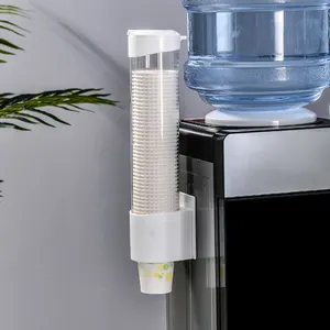 C250 Automatisch Drop Cup Remover Wegwerp Beker Anti-Dust Storage Rack Thuis Keuken Water Dispenser Papier Bekerhouder