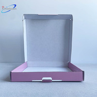 Nouvelle boîte cadeau écologique biodégradable portable personnalisée de luxe en carton ondulé pour bijoux et chaussures
