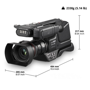 DF, venta al por mayor, original, 99%, nuevo, cámara de vídeo <span class=keywords><strong>HD</strong></span>, videocámara de hombro profesional, Conferencia de boda, cámaras digitales MDH3 - Product Image 2