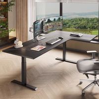 XIJIANGYUE Bureau ergonomique réglable en hauteur Bureau debout réglable en hauteur