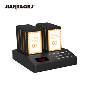 Sistema de Llamada Inalámbrico JT-p70/P71 para Restaurantes, Cafeterías, Hoteles, Bancos, Buscapersonas con Vibración y Número de Mesa - Product Image 4