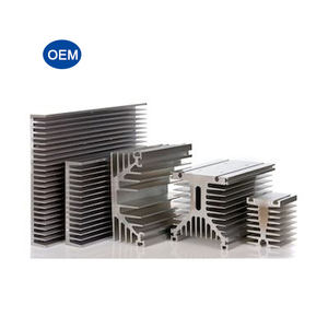 การอัดขึ้นรูปฮีทซิงค์อลูมิเนียมแบบกําห<span class=keywords><strong>น</strong></span>ดเอง ฮี<span class=keywords><strong>ท</strong></span>ซิงค์กําลังสูง ชิ้นส่วน CNC อลูมิเ<span class=keywords><strong>น</strong></span>ียมอัดขึ้นรูป - Product Image 6