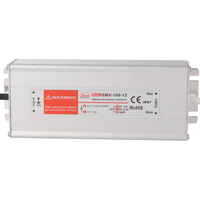 Alimentation industrielle étanche haute performance SMV-100-12 100W, entrée CA 220V/110V, sortie CC 12V unique, IP67, alimentation à découpage