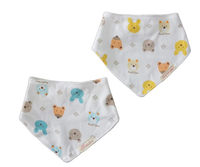 Vente directe d'usine 100% coton lavable bavoir bébés écologique bébé temps d'alimentation bandana bavoirs