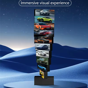 6-10-Layer Dual-Sided LED Display Intelligent <b>Control</b> 360° Rotation Mechanical Rotating Screen P1.9 P1.5 pixels - Product Image 3