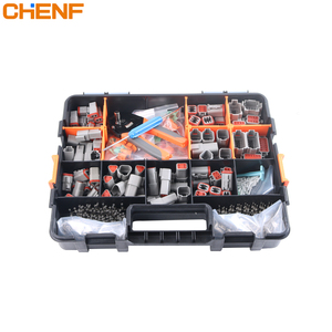 Deutsch kết nối bộ dụng cụ 2/3/4/6/8/12pin Wedge ổ khóa với Uốn Tóc bồng công cụ tổng số 519 cái DT04 DT06 DTM DTP DT kết nối - Product Image 4