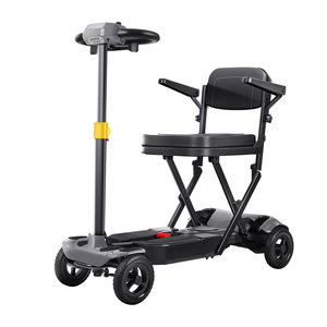 Scooter pliable en alliage de magnésium de 15 kg avec double batterie et charge magnétique, scooter pliable léger <span class=keywords><strong>pour</strong></span> les voyages - Product Image 1