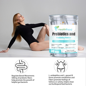 Polvo de Prebióticos y Probióticos Directo de Fábrica OEM ODM con Mezcla de Fibra Prebiótica que Mantiene el Tracto Digestivo en Equilibrio - Product Image 6