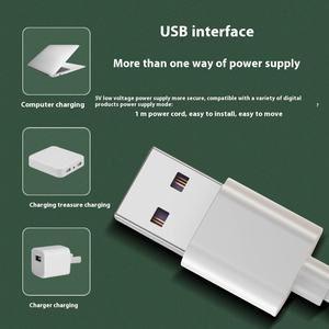 Tira de Luz LED Recargable por USB de 5V con Sensor de Movimiento para Gabinete, Diseño Moderno, Perfil de Aluminio, Impermeable, Regulable - Product Image 5