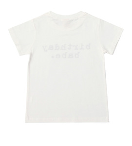 Sweat-shirt à manches courtes 100% coton pour enfants, été 2022, vêtements pour enfants, t-shirt d'anniversaire pour garçons - Product Image 3