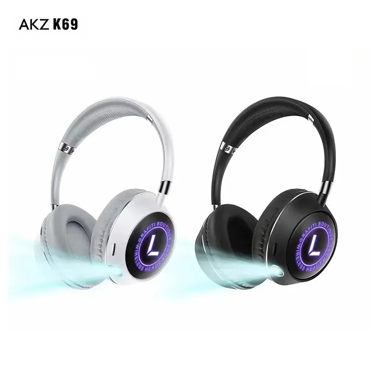 AKZ Écouteurs sport Écouteurs sans fil True Wireless Stereo Waterproof TWS Casque Audifonos para juegos