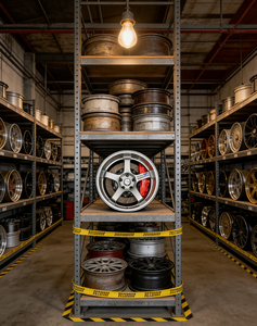 Nuevas llantas de aleación de aluminio 18X10.5 para carrocería ancha, deportivas, con borde plateado electrochapado, ¡las más vendidas en stock! - Product Image 4