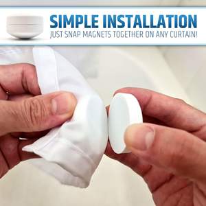 Poids magnétiques <span class=keywords><strong>pour</strong></span> rideaux, poids permanents <span class=keywords><strong>pour</strong></span> rideaux de fenêtre, poids suspendus <span class=keywords><strong>pour</strong></span> rideaux, aimants <span class=keywords><strong>pour</strong></span> nappes, doublure de <span class=keywords><strong>rideau</strong></span> de douche - Product Image 2