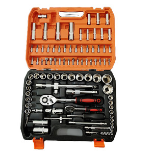 Adaptador de enchufe de impacto, 94 Uds., juego de herramientas de reparación de automóviles, juego de herramientas de caja trasera, Kit de reparación de rosca de bujía de coche - Product Image 4